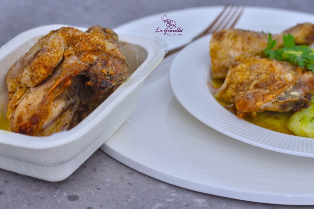 1/2 Pollo asado