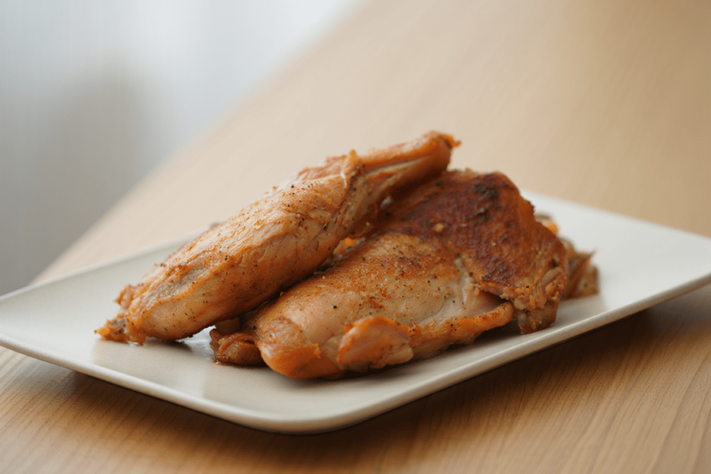 Contramuslos de pollo a la plancha