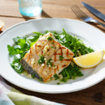 Comida a domicilio - Emperador al horno con ajo y perejil