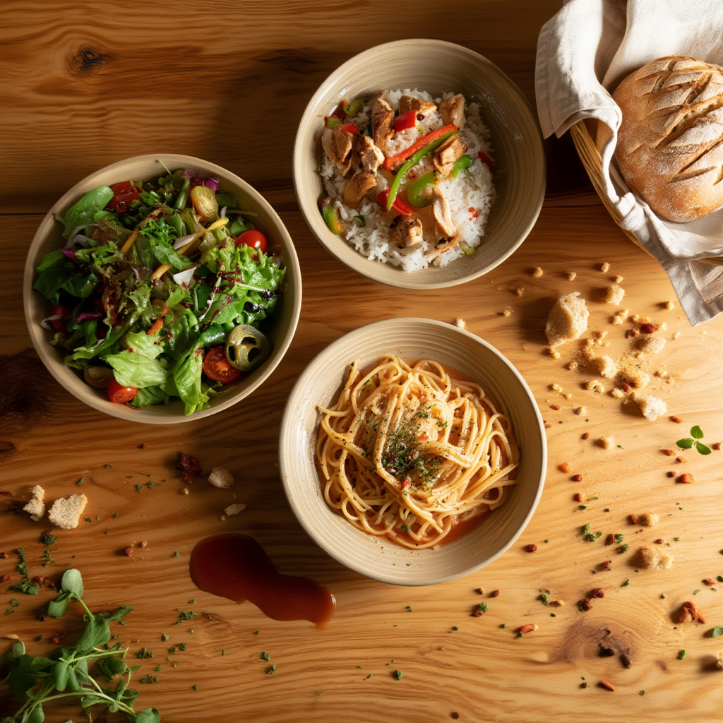 Menú tres primeros de La Grosella