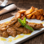 Comida a domicilio - Strogonoff de cerdo