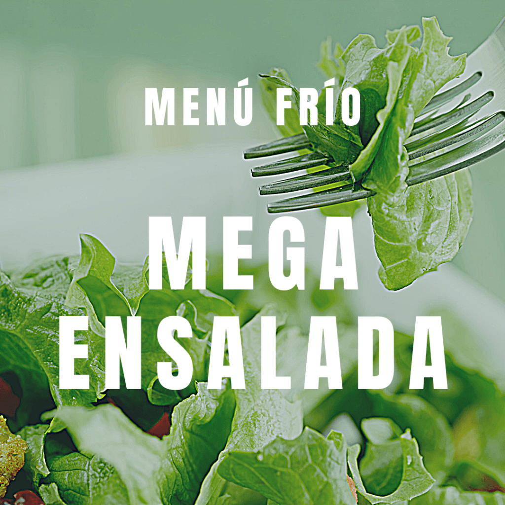 Menú mega ensalada