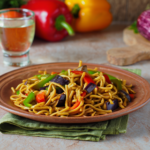 Comida a domicilio - Fideuá de verduras