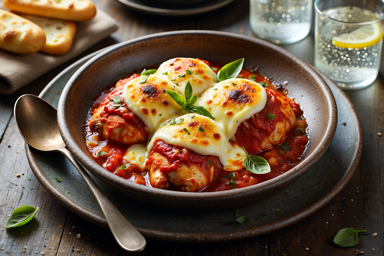 Gratinado-de-pollo-a-la-sorrentina-de-La-Grosella