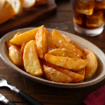 Comida a domicilio - Patatas en gajos al horno