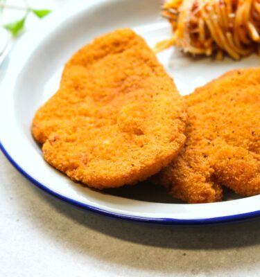 Pechuga de pollo a la Villeroy de La Grosella