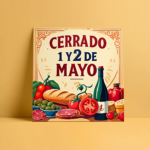 Comida a domicilio - Cerrado 1 y 2 de mayo
