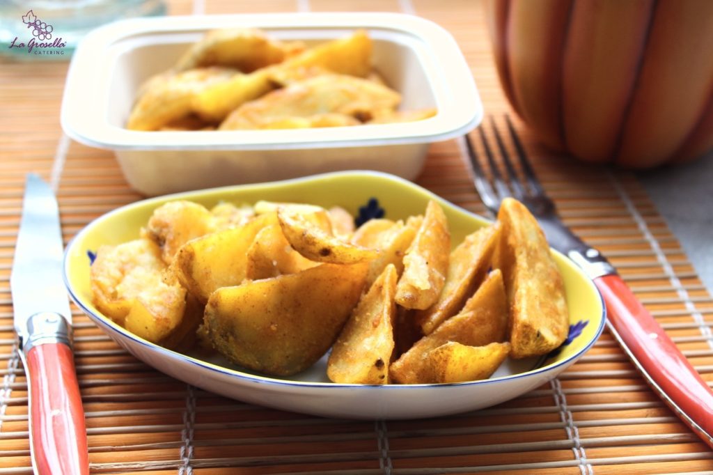 Patatas en gajos al horno extra