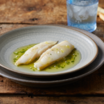 Comida a domicilio - Abadejo gallego con salsa verde