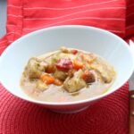 Comida a domicilio - Gulash de cerdo con verduras