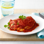 Comida a domicilio - Contramuslo de pollo a la parmesana