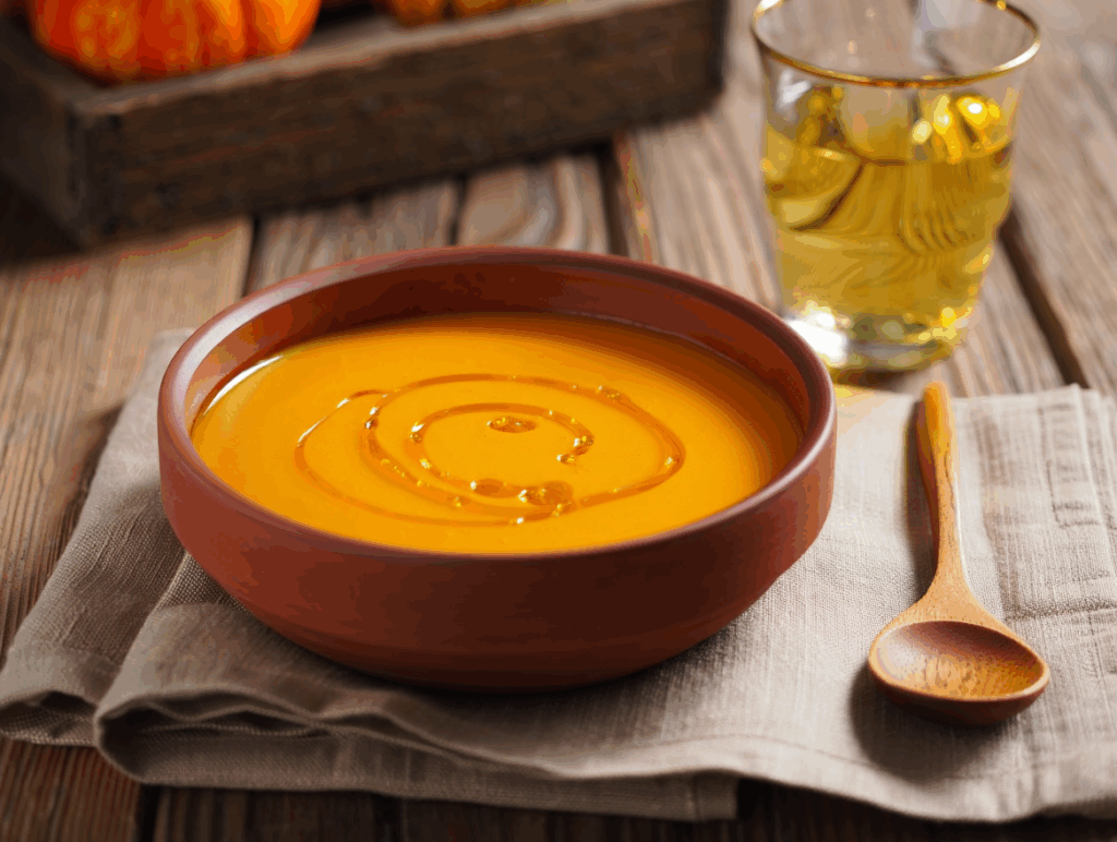 Maxi Crema de boniato con calabaza y genjibre