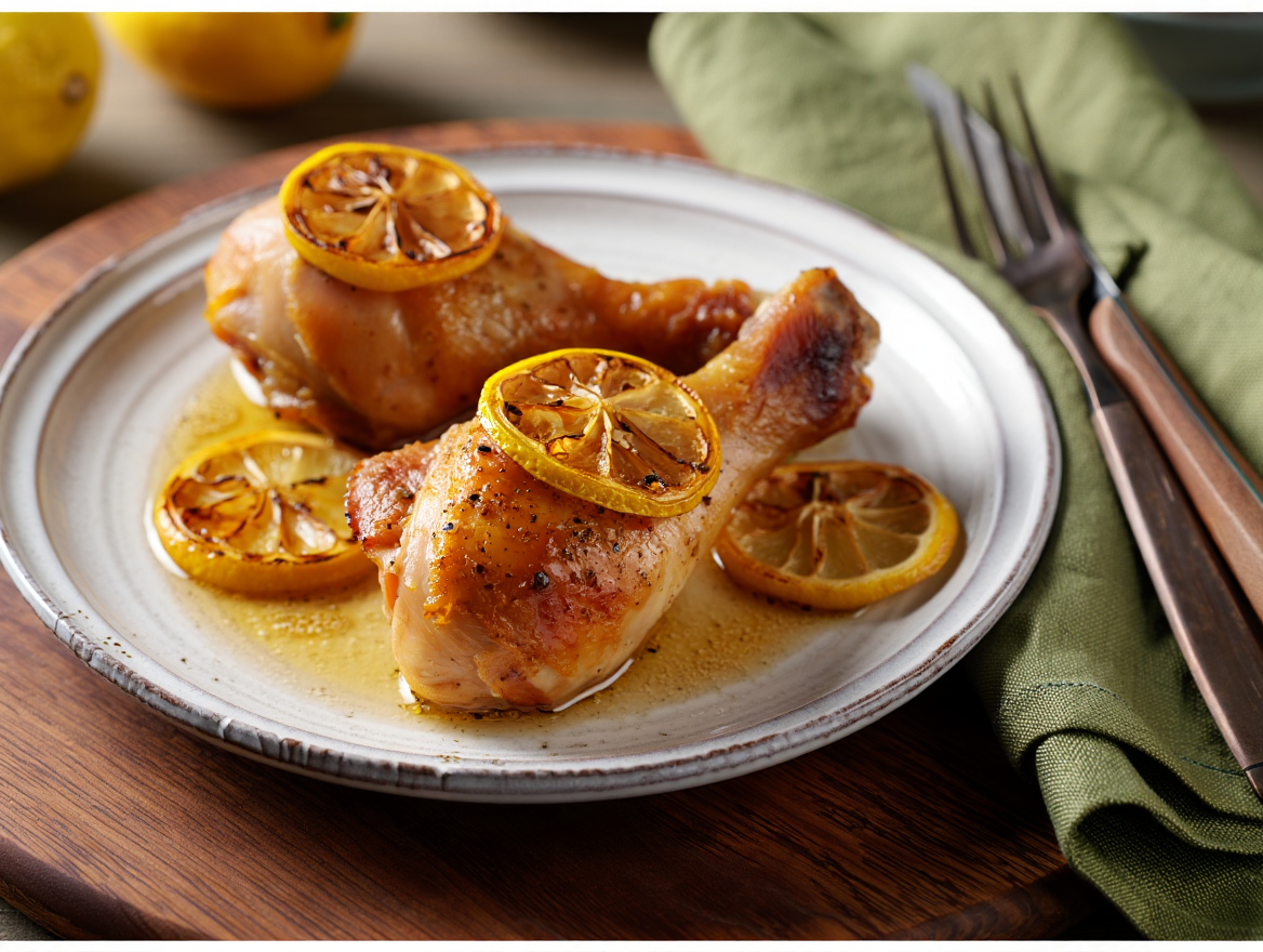 Guiso irlandés a lo pobre Jamoncitos asados al limón