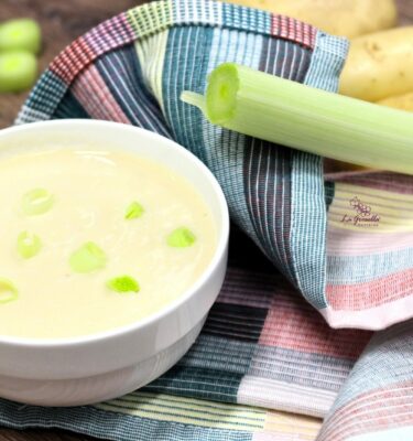 Vichyssoise o crema de puerros de La Grosella