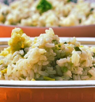 Arroz-con-calsots-y-romanescu-envase-compostable-de-La-Grosella