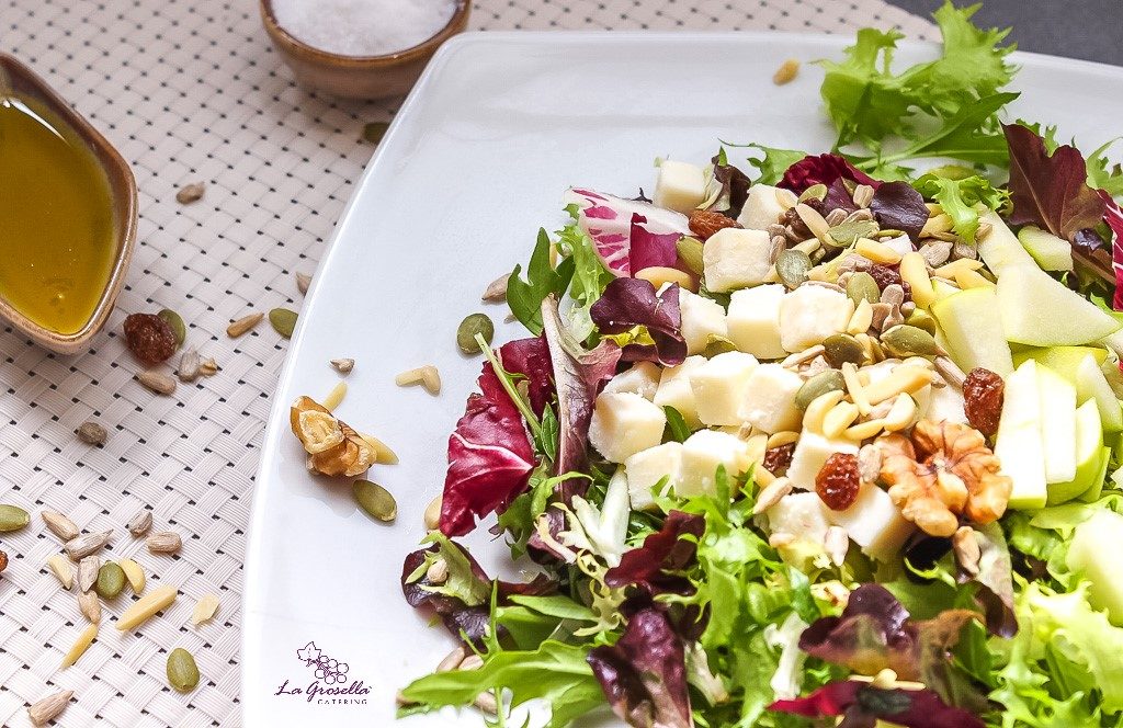 Ensalada de Queso de Cabra y Frutos secos