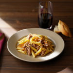 Comida a domicilio - Macarrones con pulled pork