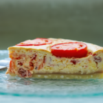 Comida a domicilio - Quiche de tomate seco y tomate natural