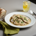 Comida a domicilio - Secreto de cerdo con salsa de Oporto