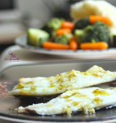 Dorada con ajo y perejil de La Grosella