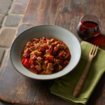 Comida a domicilio - Ragú de pavo con tomate seco y hierbas provenzales