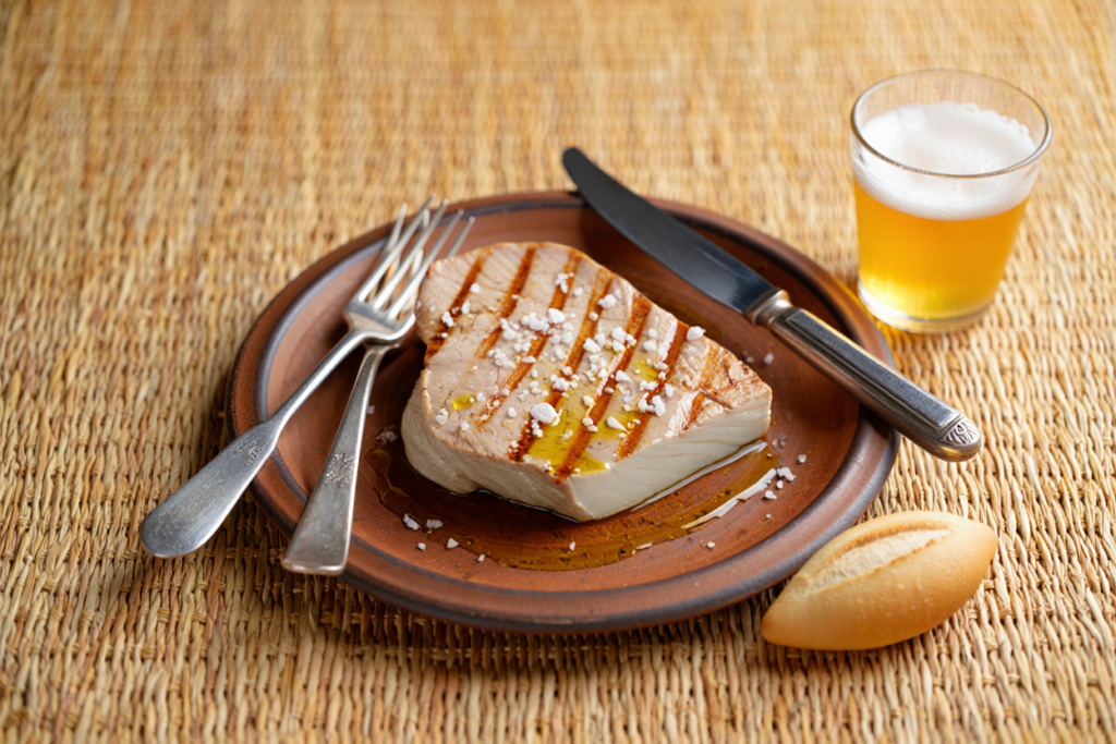 Atún a la plancha