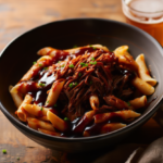 Comida a domicilio - Macarrones con pulled pork y BBQ