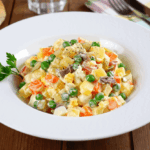 Comida a domicilio - Ensaladilla Olivier con pavo