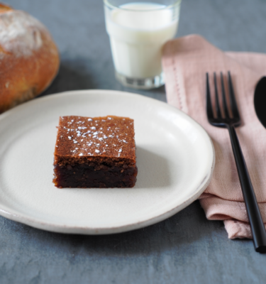 Mini brownie de chocolate sin gluten