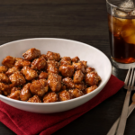 Comida a domicilio - Ragú de pollo con soja y sésamo