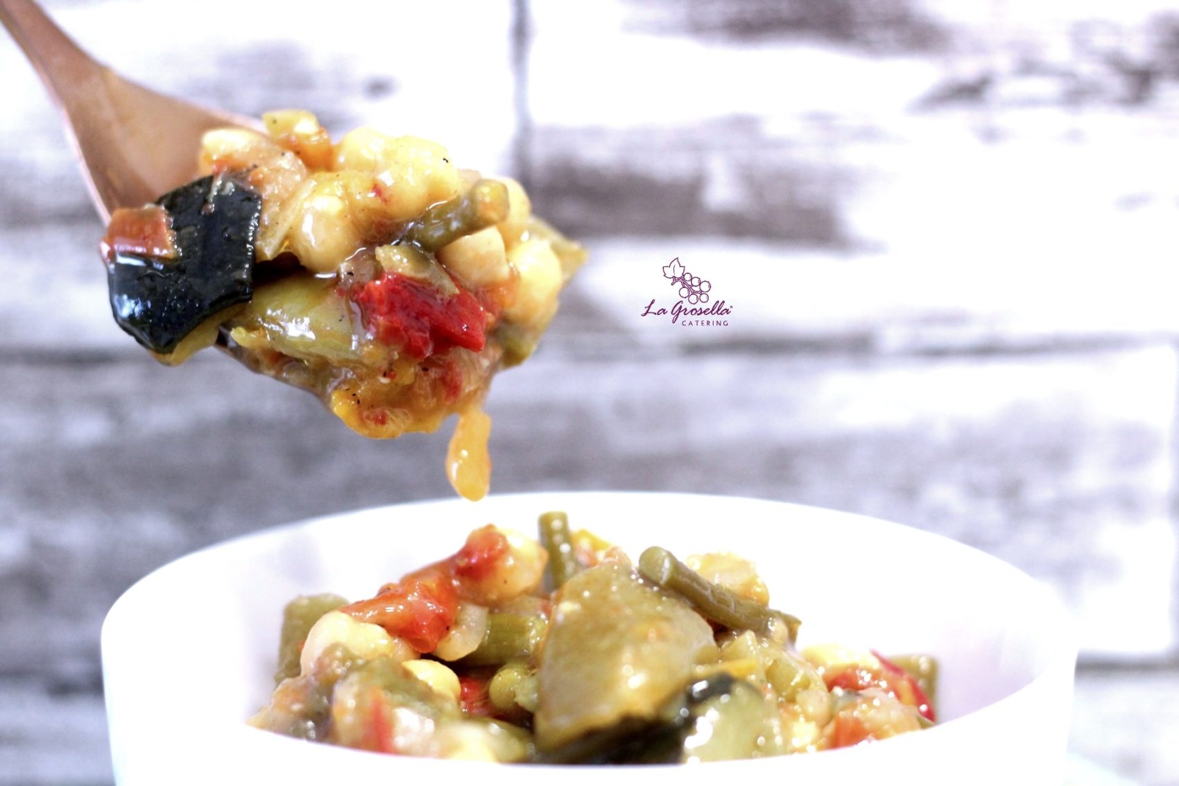 Salteado meridional con garbanzos Salteado meridional con garbanzos