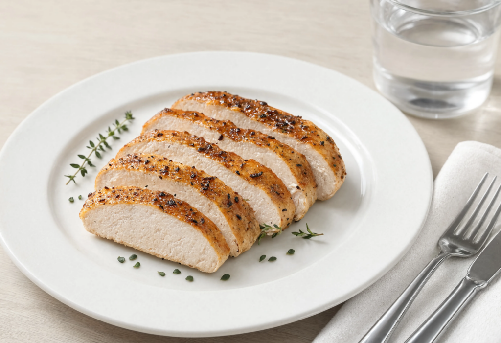 Pechuga de pollo asada
