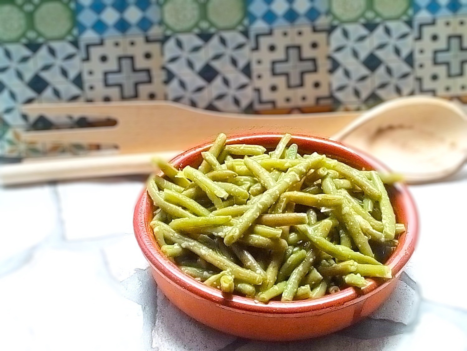 Judías verdes aliñadas Judías verdes aliñadas