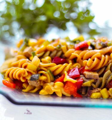 Ensalada de pasta multivegetales de La Grosella