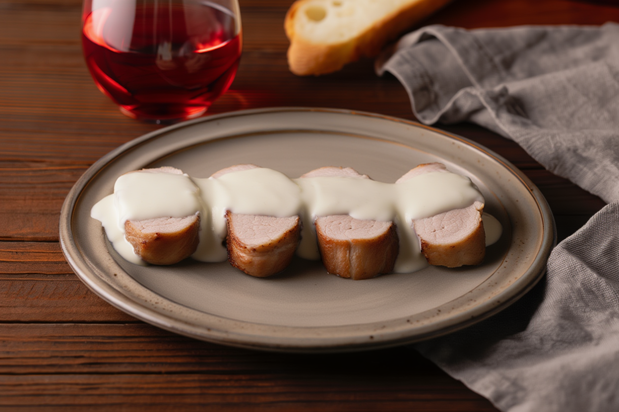 Medallones-de-solomillo-de-cerdo-con-salsa-Ulloa-de-La-Grosella