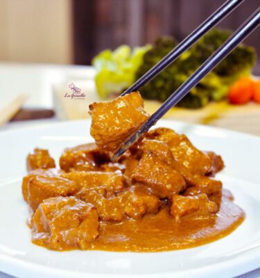 Tacos de cerdo en salsa Hoisin de La Grosella