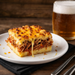 Comida a domicilio - Pastel de patata al estilo americano