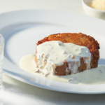 Comida a domicilio - Secreto con salsa parmesana