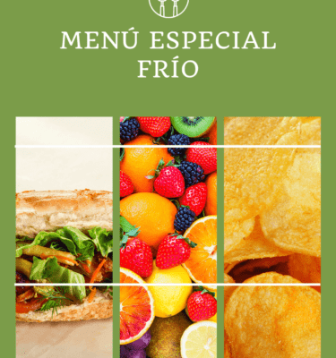 Menú especial frío