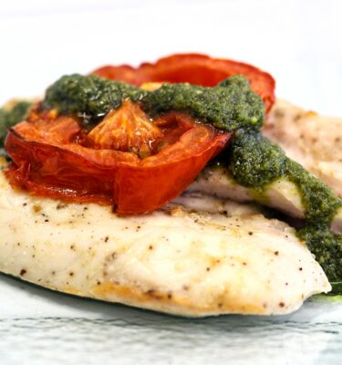 Solomillo de pollo caprese de La Grosella