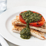 Comida a domicilio - Solomillos de pollo caprese