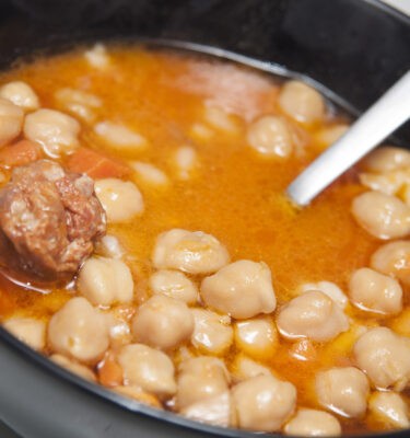 Sopa de cocido de La Grosella