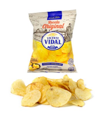 Bolsa de patatas fritas Vicente Vidal 30 Gr. extra