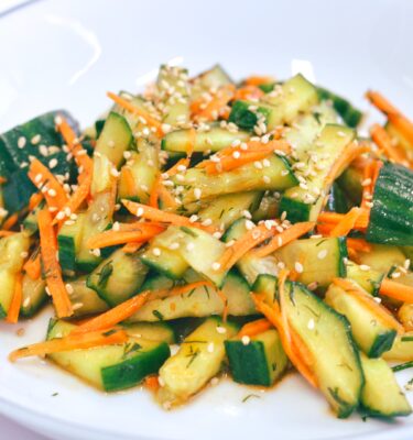 Ensalada thailandesa de pepino de La Grosella