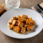 Comida a domicilio - Vinha D’alhos (tacos de lomo a la portuguesa)