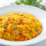 Comida a domicilio - Arroz con marisco y verduras