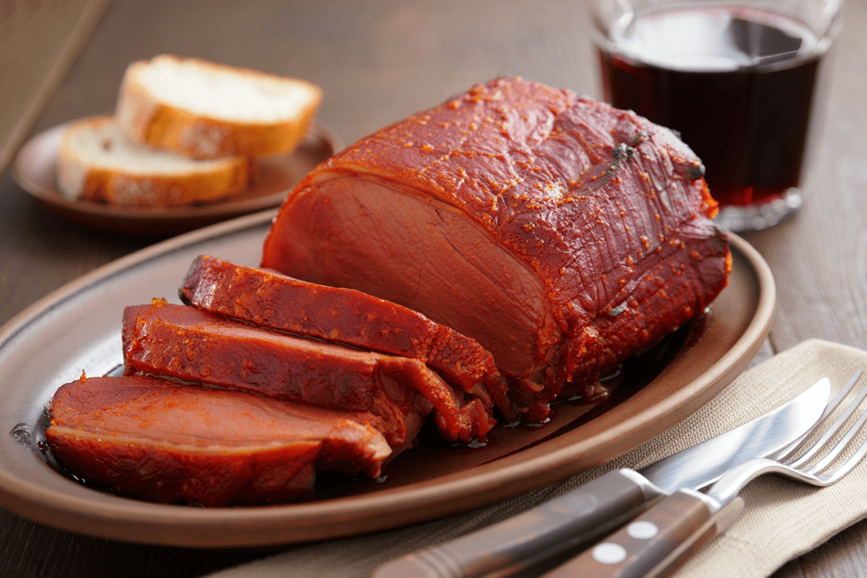 Solomillo de cerdo adobado asado Solomillo de cerdo adobado asado