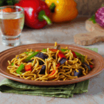 Comida a domicilio - Fideuá de verduras