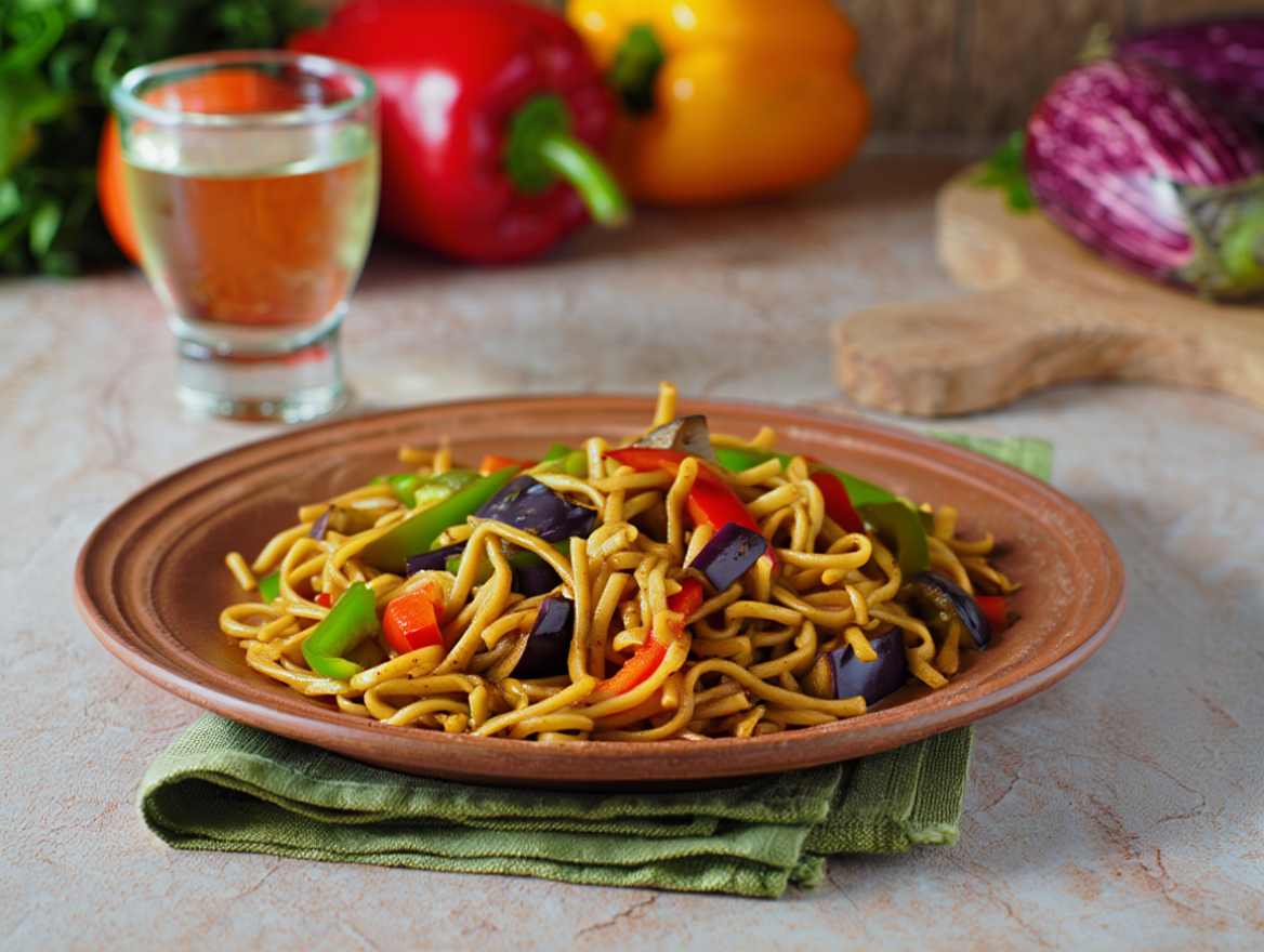 Fideuá de verduras de La Grosella