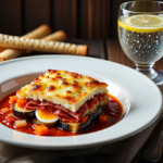 Comida a domicilio - Melanzane a la siciliana con jamón york